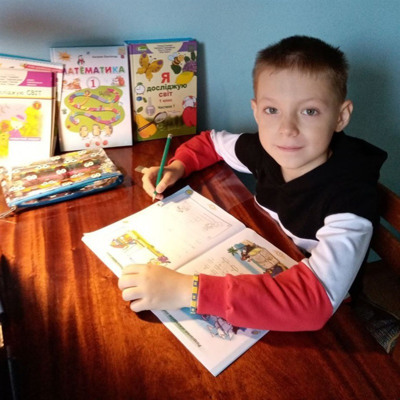 Матвій Веретенніков, 7 років