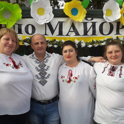 Альона Осипенко разом з Олександром Новак, Оксаною Кучук, Розою Слидзевською