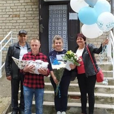 Родина новонародженого Ростика