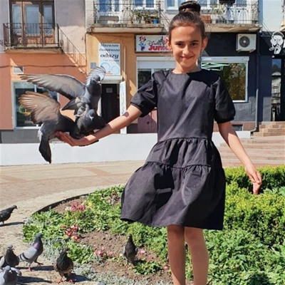 Діана Відоняк, 9 років