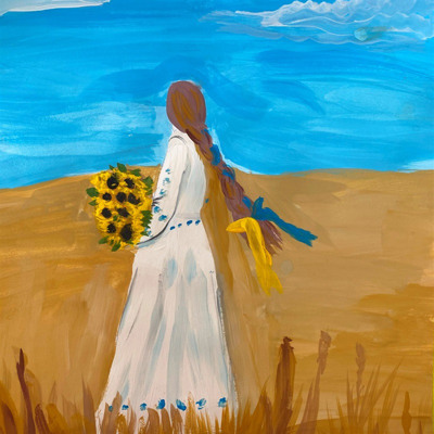 Уляна Погрібна, 9 років  