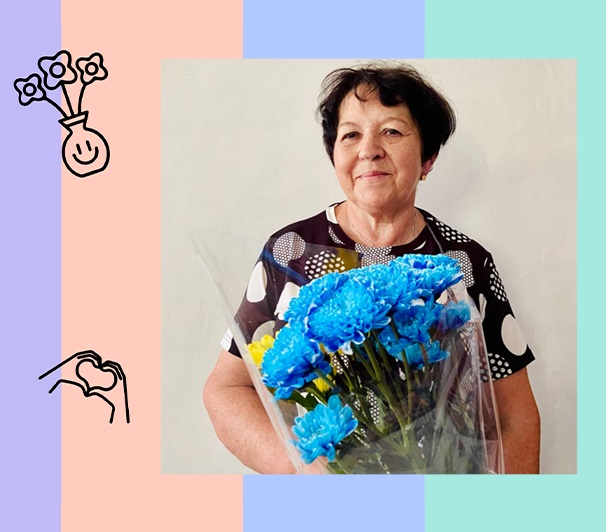 Найкращу у світі матусю Людмилу Михайлівну Горобець вітаємо з її 70-річчям, від щирого серця, з любов'ю та повагою!