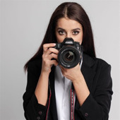 Фотографиня Галина Дульська у місті Сарни