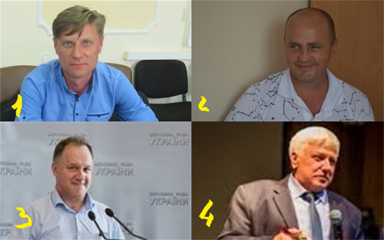 Знайдіть представників місцевої влади на фото