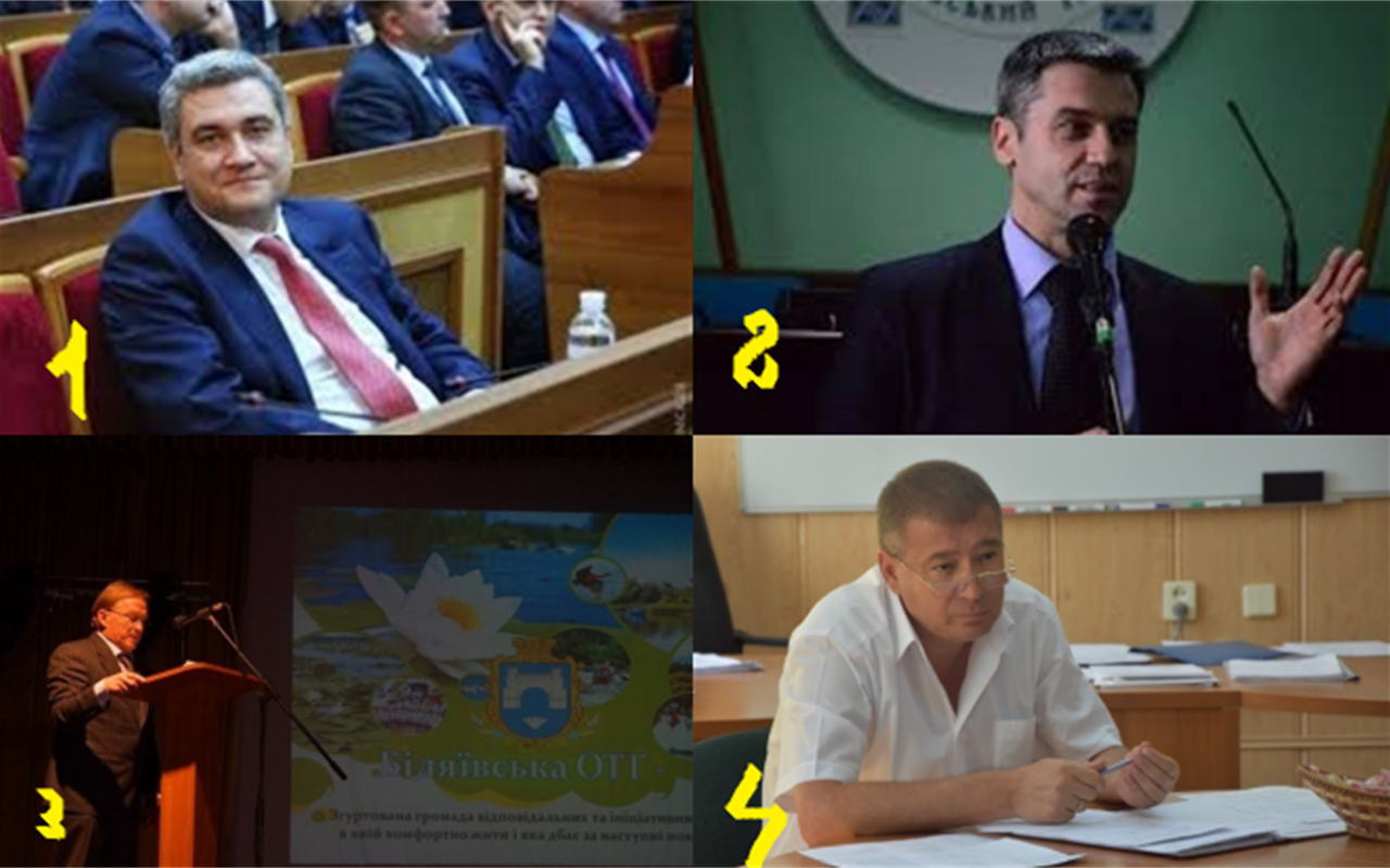 Знайдіть представників місцевої влади на фото