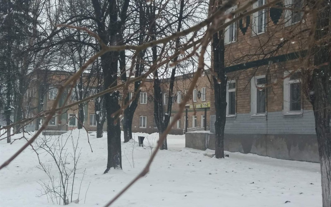 Торецк зимой. Угадай городские строения по зимним фото