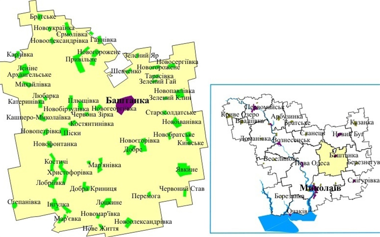 А ти знаєш нові назви на мапі Миколаївської області?