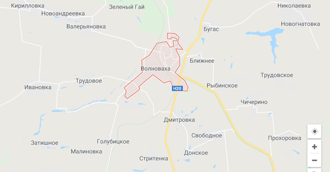Тест: Узнай место в Волновахе по онлайн картам