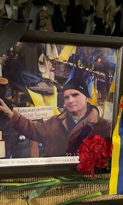 Пам'ять про лікар Остап Левчук, який загинув під час евакуації поранених на війні